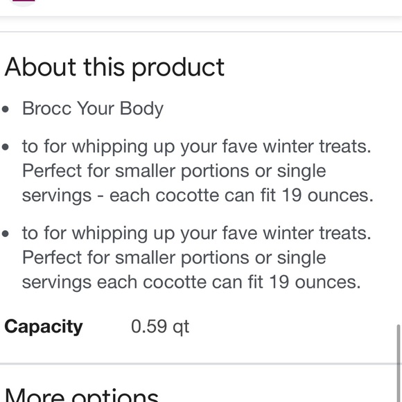 Brocc your body mini ceramic cocotte set - Picture 8 of 8